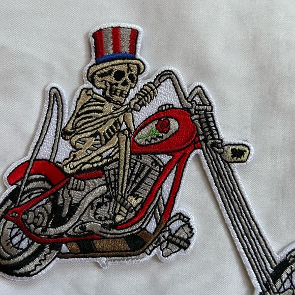 Vintage Grateful Dead Wes Lang Chopper Ride Patch - Picture 2 of 5